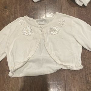 Formal white sweater